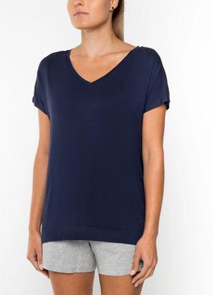 Футболка lauren ralph lauren regular fit navy t-shirt