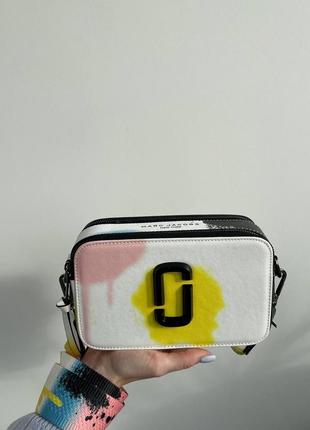 Сумка в стиле marc jacobs multicolor / женская сумка люкс качества5 фото