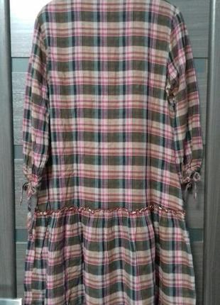 Сукня туніка бавовна розмір 126 фото