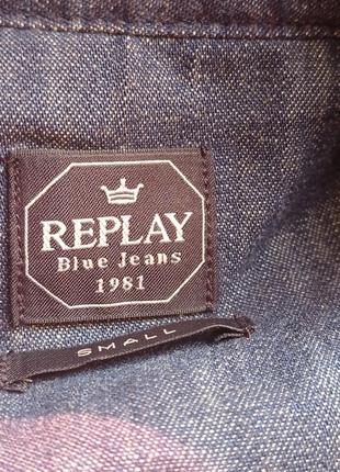 Полупрозрачная винтажная рубашка replay,p.s3 фото