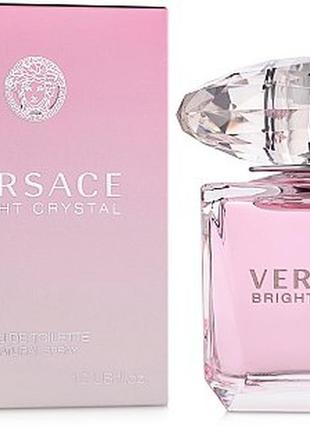 Versace bright crystal женская  туалетная вода 30мл1 фото