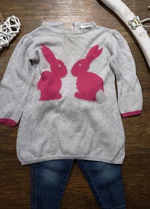 Тонкое вязанное платье