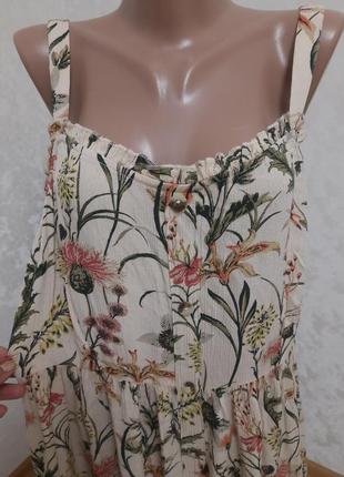 Новое платье сарафан аутентичный стиль полевых цветы8 фото