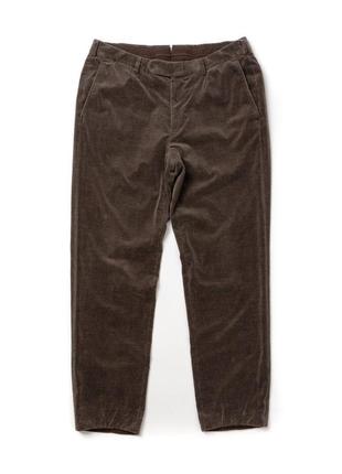 Ermenegildo zegna cash i comfort corduroy pants мужские брюки