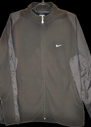 Мужская спортивная флисовая кофта-куртка nike6 фото