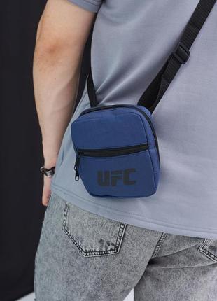 Барсетка синя ufc (сумка)1 фото