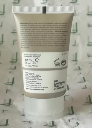 The ordinary natural moisturizing factors + ha увлажняющий крем с гиалуроновой кислотой , 30 мл3 фото