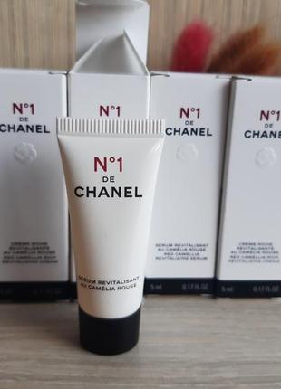 Восстанавливающая сыворотка для лица
chanel n1 de chanel revitalizing serum, мини 5 мл3 фото