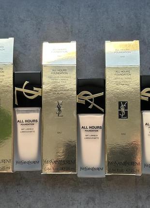 Ysl all hours foundation luminous matte, spf 39+, тональна основа для обличчя з матовим ефектом2 фото