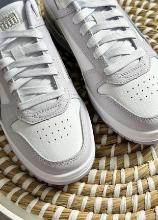 Женские кожаные кроссовки puma rbd game low sneakers сникерсы кеды пума6 фото