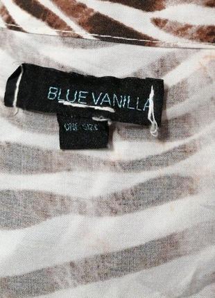 Подовжена сорочка blue vanila, 100% віскоза, розмір one size, італія8 фото