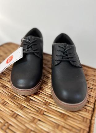 Туфлі мешти напівчеревички стильні чорні2 фото
