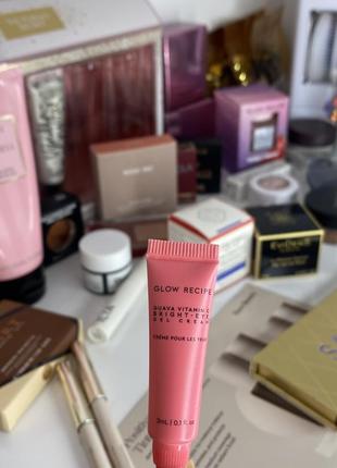 Крем-гель для шкіри навколо очей glow recipe guava vitamin c bright-eye gel cream, 3ml