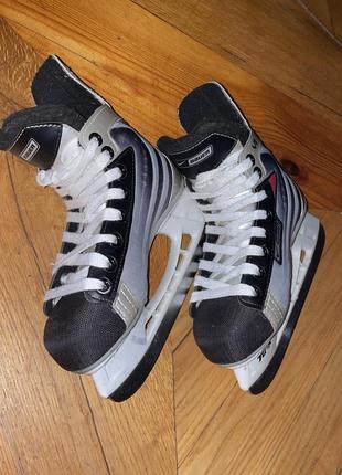 Nike bauer xii supreme коньки коньки профессиональные хоккей ccm ice