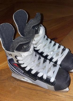 Nike bauer xii supreme коньки коньки профессиональные хоккей ccm ice2 фото