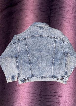 Levis denim jacket винтажная джинсовка стрит стиль классическая куртка2 фото