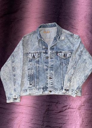 Levis denim jacket винтажная джинсовка стрит стиль классическая куртка