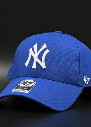 Оригінальна синя кепка 47 brand mlb new york yankees b-mvpsp17wbp-ry