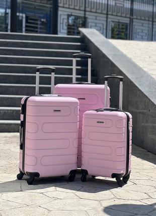 Качественный чемодан по низкой цене,пластик,4 колеса,дорожная сумка,кодовый замок, чемодан, удобная кладь,средний, большой