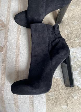 Ботинки, сапоги guess, ботильоны размер 37 замша