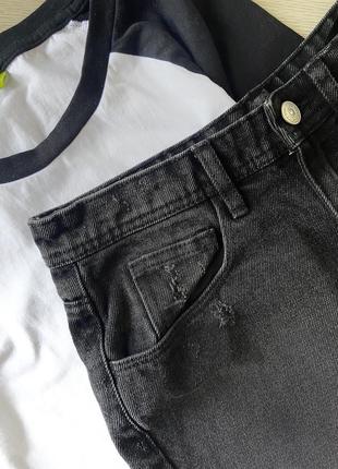 Стильные базовые джинсовые шорты h&amp;m2 фото