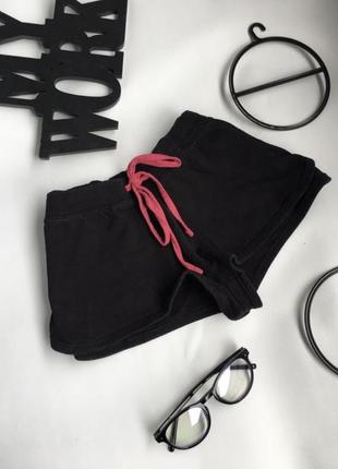 Черные короткие женские шорты h&amp;m