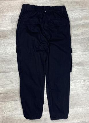 Bershka штаны с карманами 32 размер чёрные оригинал хорошие4 фото