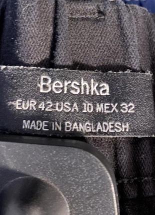 Bershka штаны с карманами 32 размер чёрные оригинал хорошие6 фото