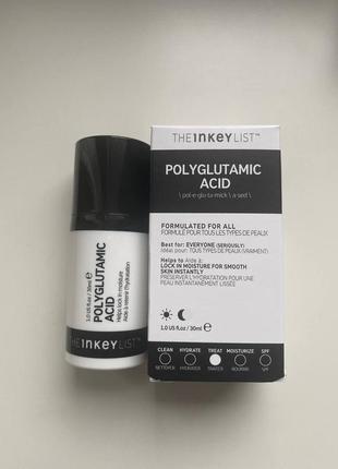 The inkey list polyglutamic acid hydrating serum зволожуюча сироватка 30 ml3 фото