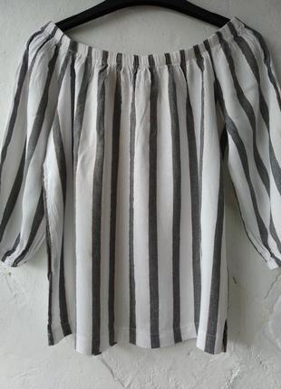Женская блузка в полоску от atmosphere размер 406 фото