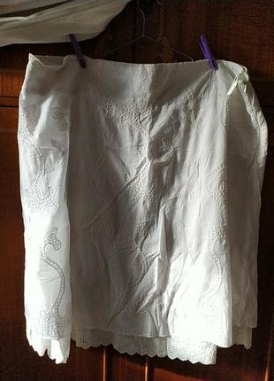 Двухслойная юбка