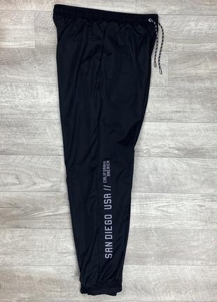 Tally weijl штаны s размер спортивные на манжете чёрные с принтом оригинал7 фото