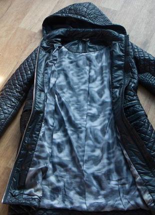 Удлиненная демисезонная стеганая куртка  фирмы  prunel2 фото