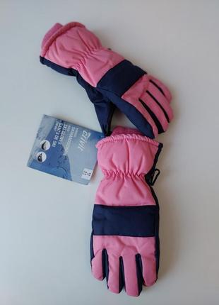 Зимние лыжные перчатки для девочки от crivit. оригинал из німеччини2 фото