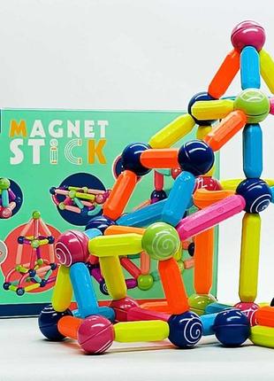 Конструктор yi wu jiayu "magnet stick" магнітний 66 деталей hd106a