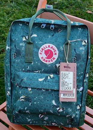 Рюкзак kanken канкен fjallraven art сумка classic 16л6 фото