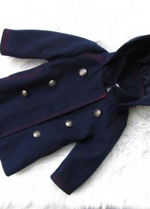 Стильная пальто  куртка с капюшоном next