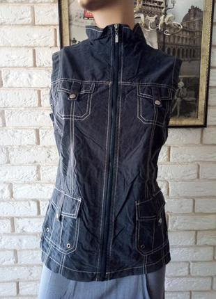 Стильная брендовая жилетка 40/l