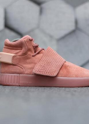 Жіночі кросівки adidas tubular invader pink розмір 39 (25см)