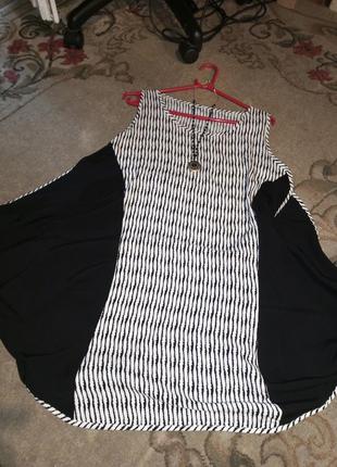 Натуральная?-лёгкая блузка-туника,бохо,пляжная туника,большого размера-оверсайз,tpu1 фото