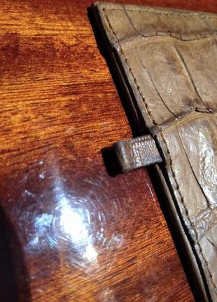 Зеркало. кожа крокодила.