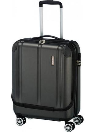 Чемодан travelite city anthracite s notebook 17,3" (tl073046-04)