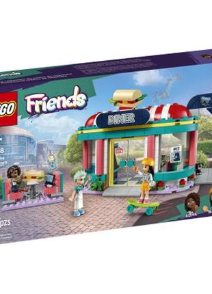 Конструктор lego friends хартлейк сіті: ресторанчик у центрі міста 346 деталей (41728)