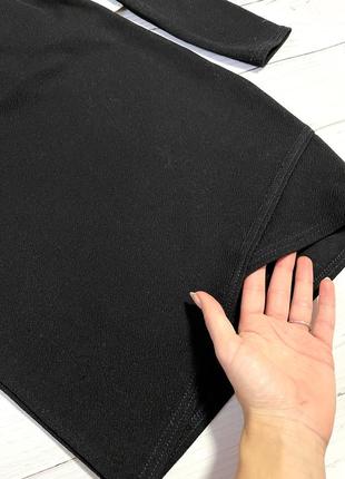 Мини платье по фигуре в утяжелике с рукавами