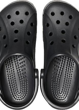 Кроксы мужские crocs baya clog 10126-001 крокс черные crocs8 фото