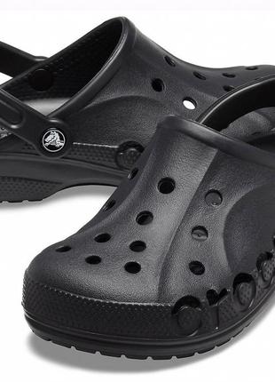 Кроксы мужские crocs baya clog 10126-001 крокс черные crocs2 фото