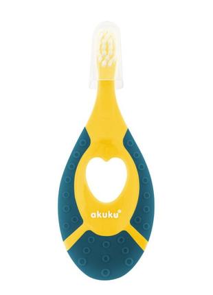 Зубна щітка 0-2 роки  akuku a0158, синій