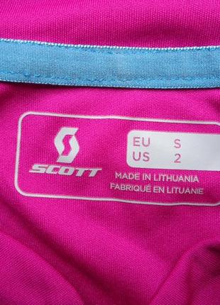 Велофутболка велоджерси scott trail endurance q-zip damen shirt festival purple jersey (s)5 фото