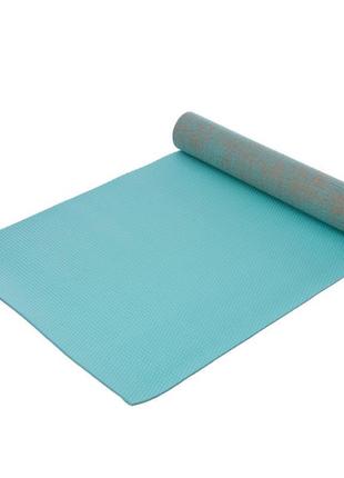 Килимок для йоги льняний (yoga mat) 🔥розмір 185x62x0,6см кольори в асортименті5 фото