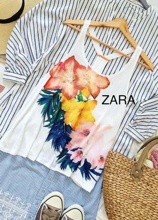 Топ zara майка zara